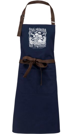 Živá příroda - Ride the current, bílý potisk