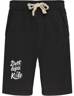 Život je lepší na kole, bílý potisk