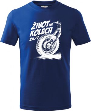 Život na kolech 24/7, bílý tisk