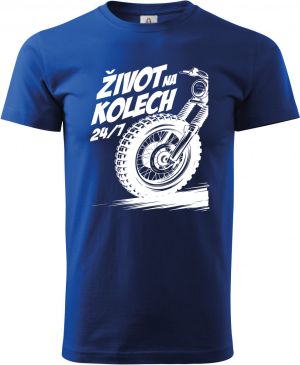 Život na kolech 24/7, bílý tisk