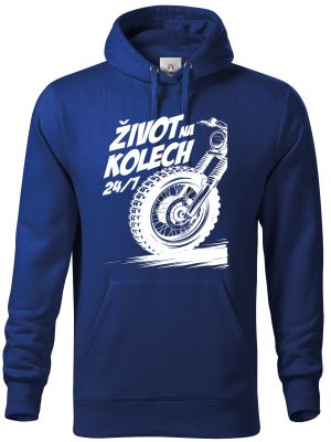 Život na kolech 24/7, bílý tisk