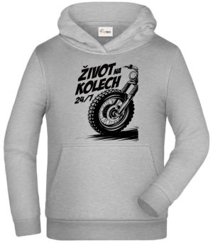 Život na kolech 24/7, černý tisk