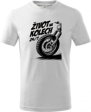 Život na kolech 24/7, černý tisk