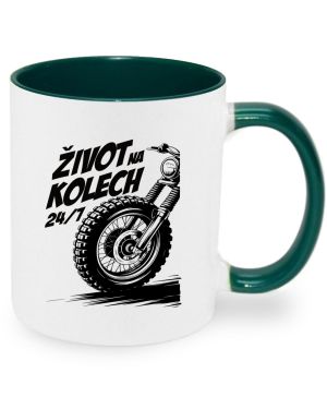 Život na kolech 24/7, černý tisk