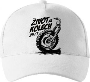 Život na kolech 24/7, černý tisk