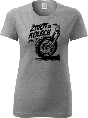 Život na kolech 24/7, černý tisk