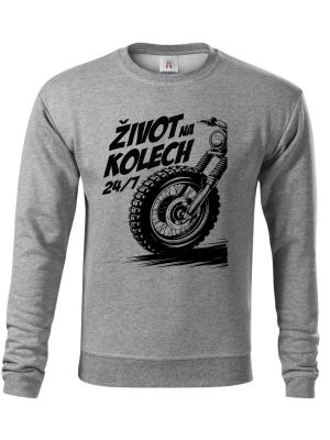 Život na kolech 24/7, černý tisk