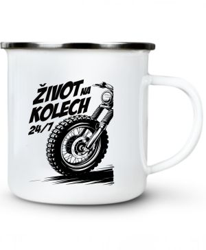 Život na kolech 24/7, černý tisk