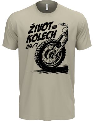 Život na kolech 24/7, černý tisk