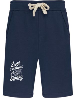 Život s včelami je sladký, bílý potisk