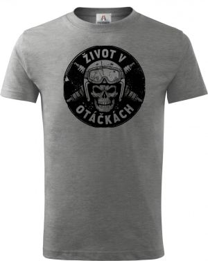 Život v otáčkách, V1, černý tisk