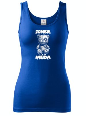 Zombie méďa, bílý potisk