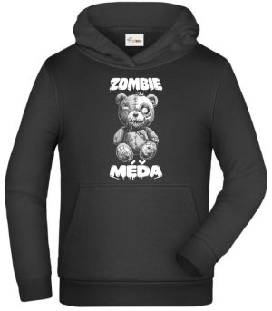 Zombie méďa, bílý potisk