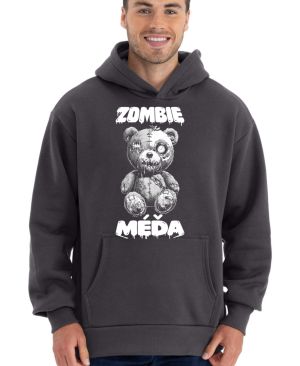 Zombie méďa, bílý potisk