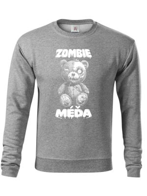 Zombie méďa, bílý potisk