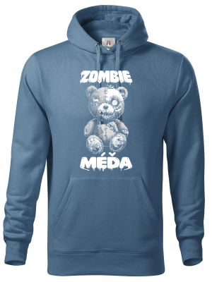 Zombie méďa, bílý potisk