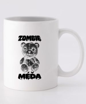 Zombie méďa, černý potisk