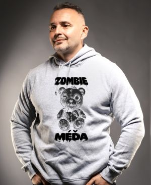 Zombie méďa, černý potisk