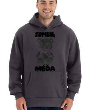 Zombie méďa, černý potisk