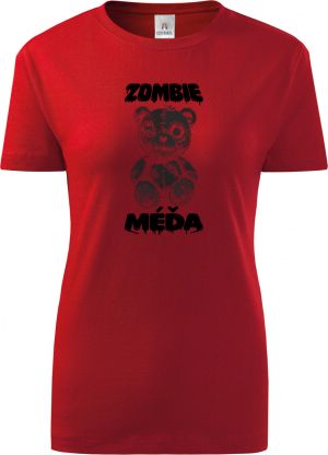 Zombie méďa, černý potisk