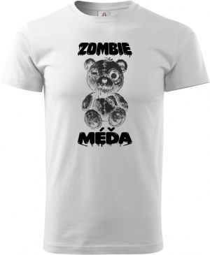 Zombie méďa, černý potisk