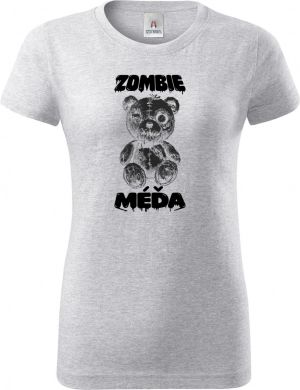 Zombie méďa, černý potisk