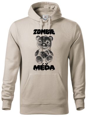 Zombie méďa, černý potisk