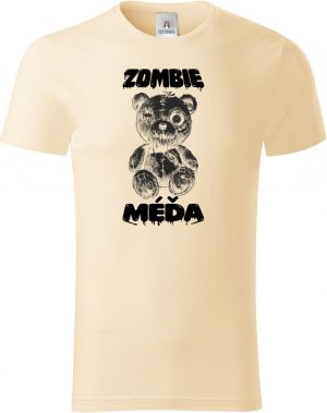 Zombie méďa, černý potisk