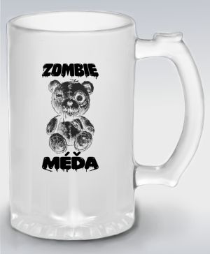 Zombie méďa, černý potisk