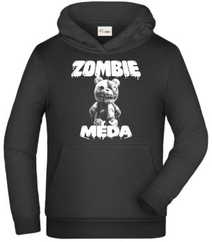 Zombie méďa, V2, bílý potisk