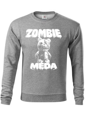 Zombie méďa, V2, bílý potisk