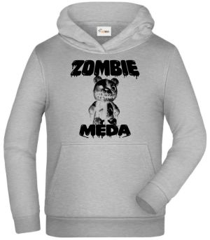 Zombie méďa, V2, černý potisk