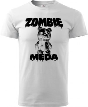 Zombie méďa, V2, černý potisk