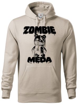 Zombie méďa, V2, černý potisk