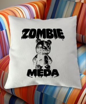 Zombie méďa, V2, černý potisk