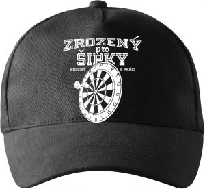 Zrozený pro šipky, nucený k práci. Bílý tisk