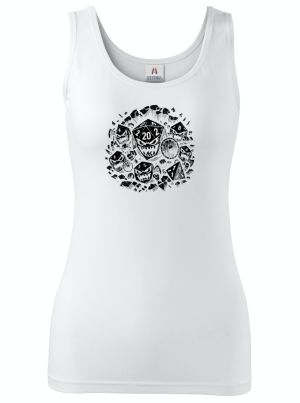 Zuřivé RPG kostky, černý tisk