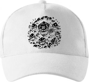 Zuřivé RPG kostky, černý tisk